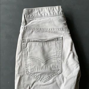 Men’s gray khakis 28x30